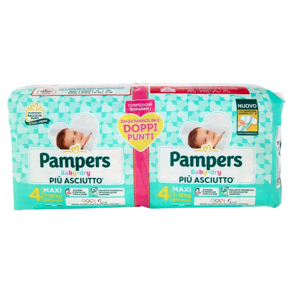 Pampers Baby-dry Maxi 48 pz
